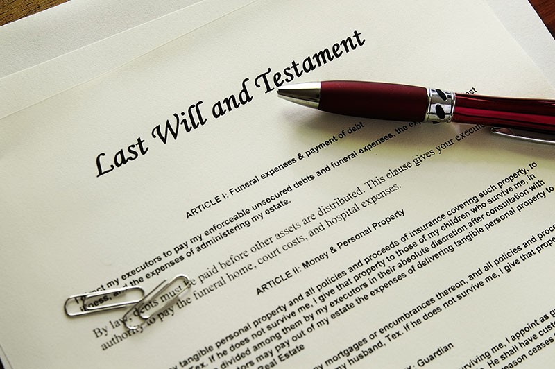Wills, Probate and Administration of Estates